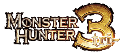 Monster Hunter 3 Tri title screen for Wii